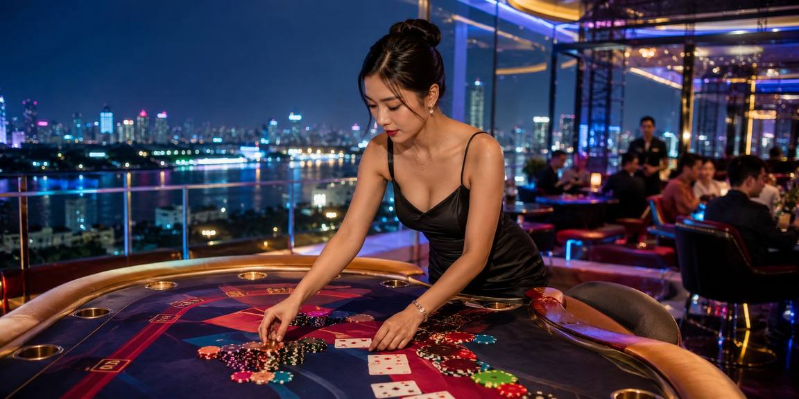7day Bàn live casino từ ba studio lớn với camera nhiều góc độ
